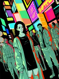 80年代动画剧场版《北斗神拳》战斗场景剧照